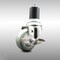 Service Caster 3 Inch 316SS Gray Polyurethane Swivel 1-3/4 Inch Expanding Stem Caster Brake SCC-SS316EX20S314-PPUB-TLB-134 - alternate 4